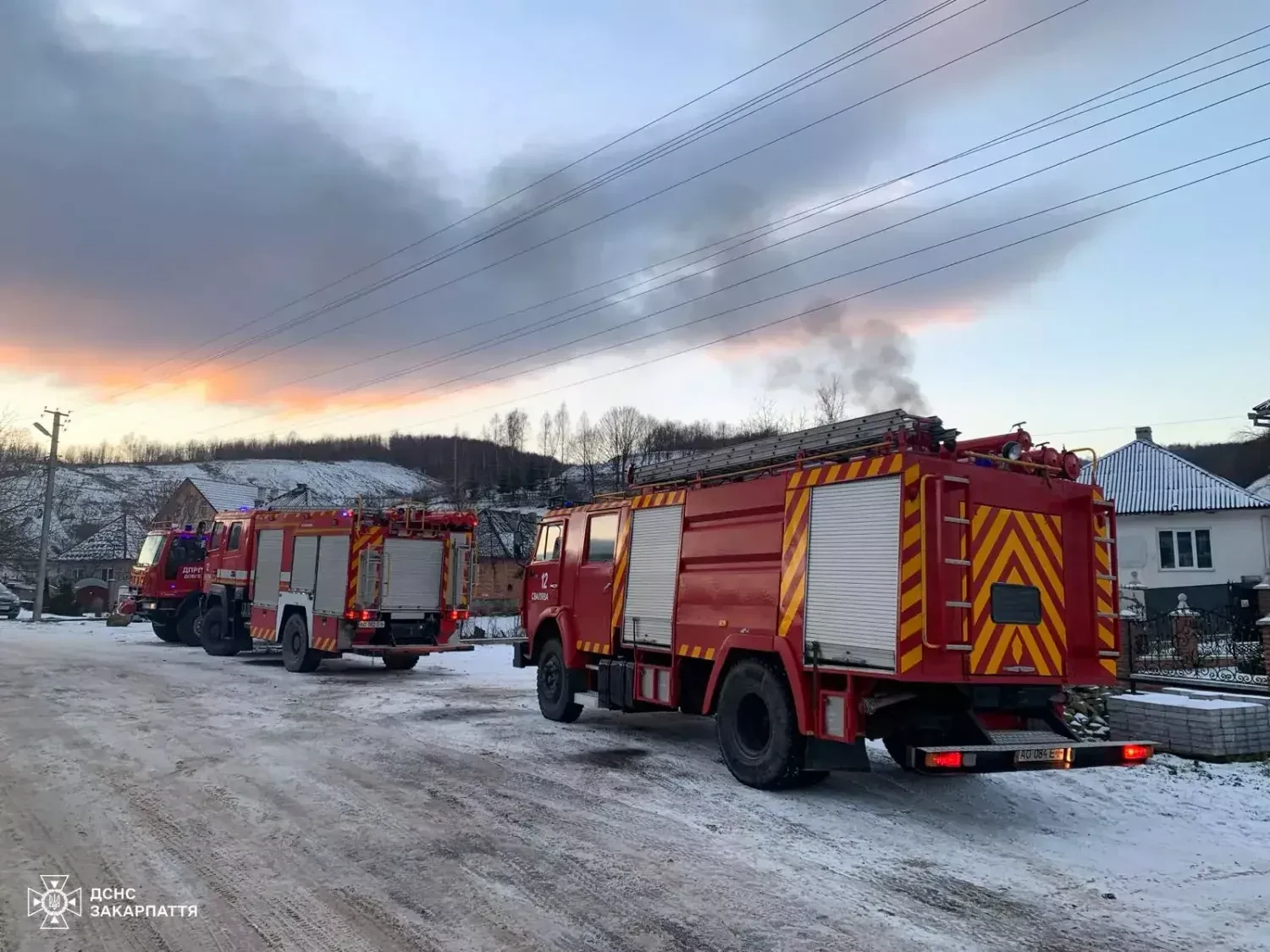 На Закарпатті триває вигорання газу після розгерметизації магістрального трубопроводу – ДСНС