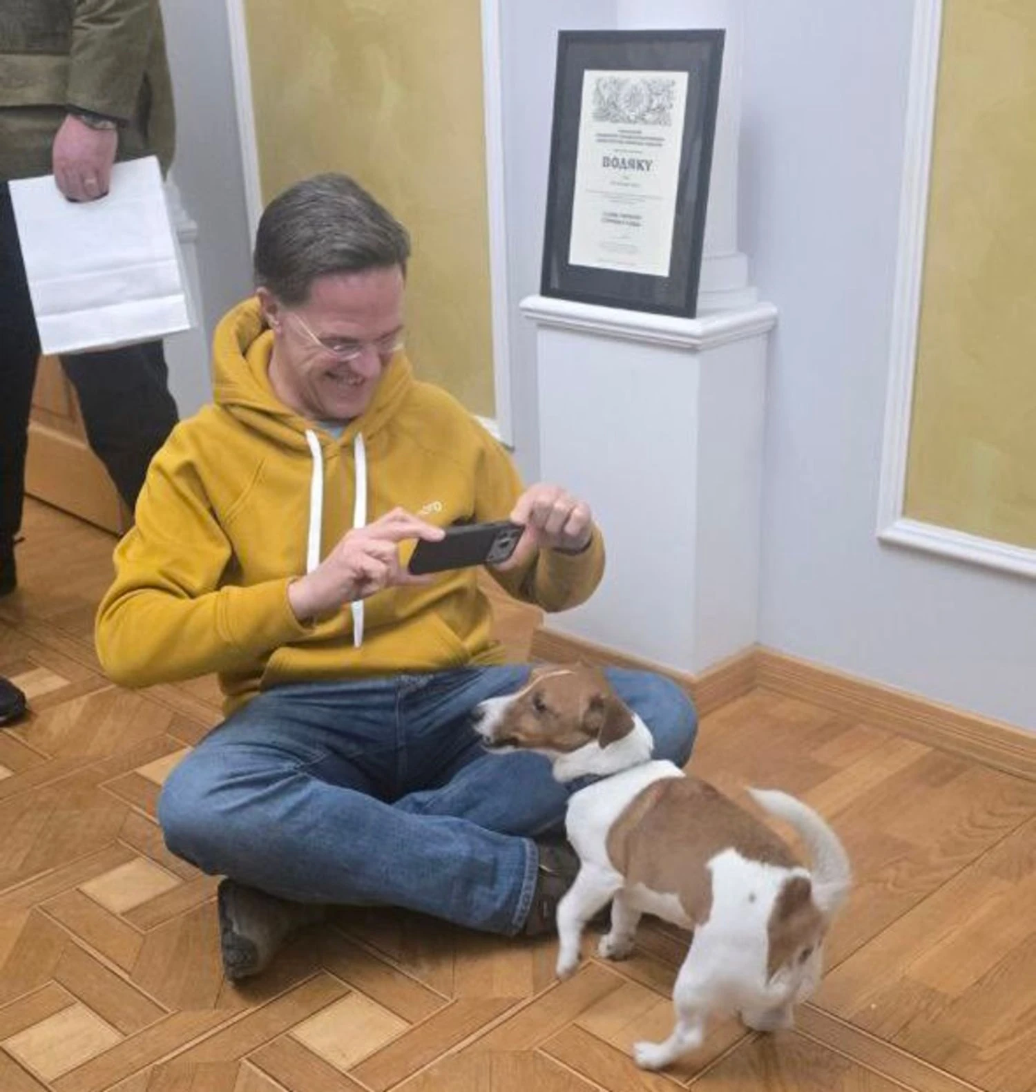 “Я побачив жагу до перемоги” – Рютте згадав Патрона та поїздку на Чернігівщину