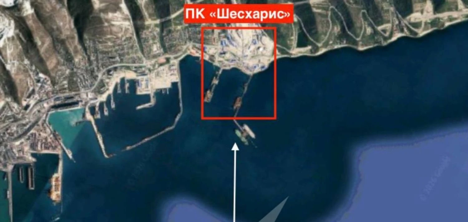 У новоросійську повідомили про нову атаку БпЛА на нафтовий термінал “Шесхаріс”