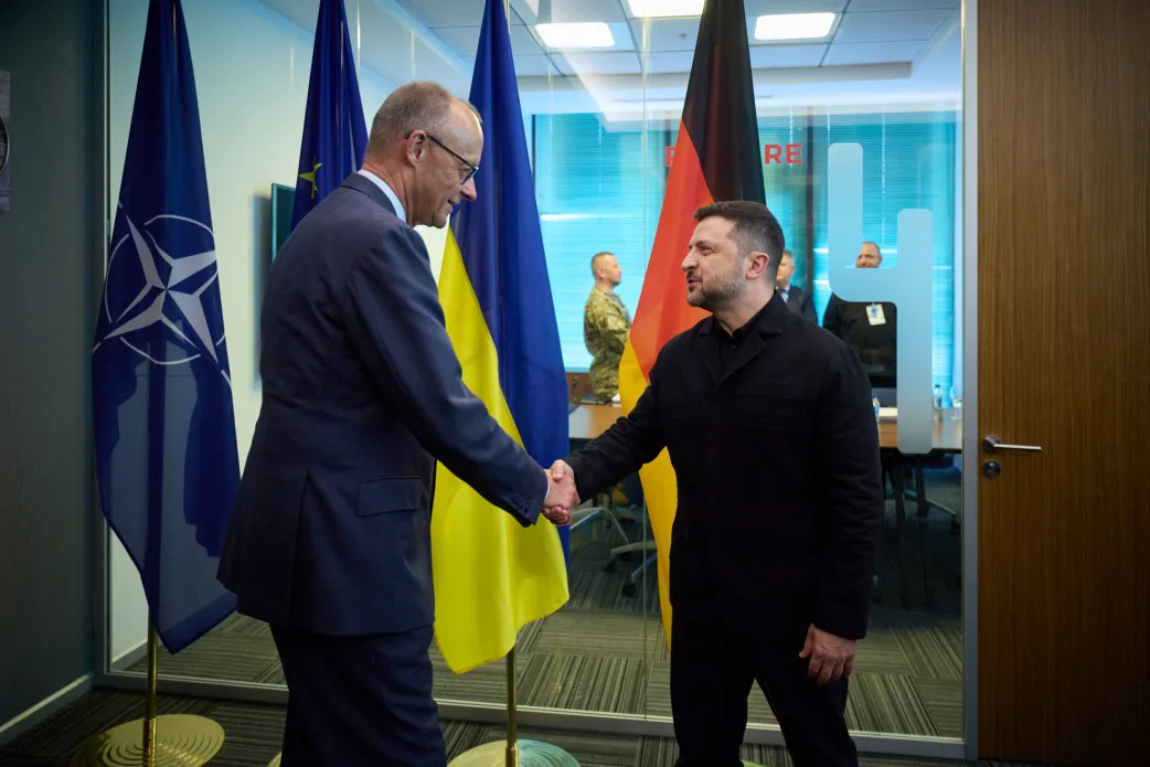 Зеленський і Мерц обговорили участь німецьких оборонних компаній у створенні антибалістичної системи в Європі