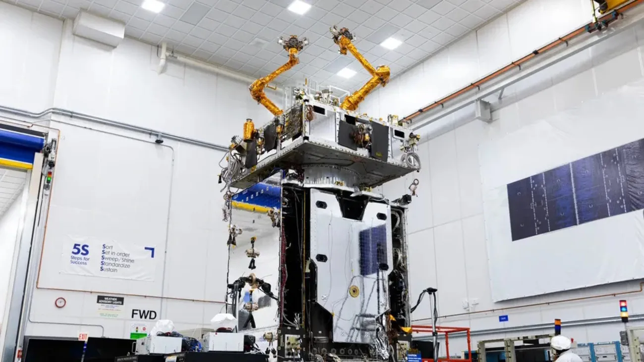 Space X запустила ракету Falcon 9 з аппаратом для технічного обслуговування супутників