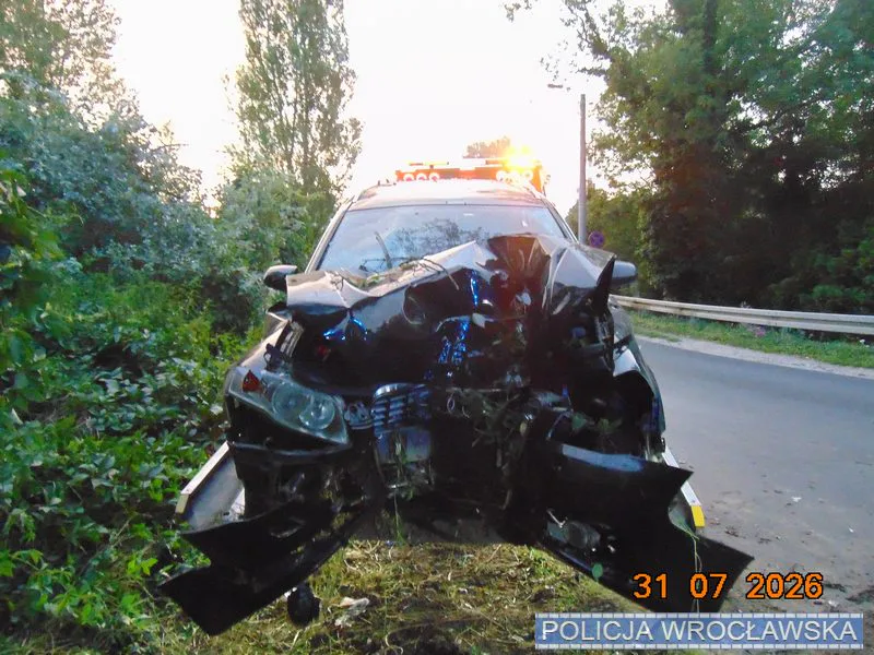 У Польщі Audi із сімома п’яними українцями потрапила в ДТП, одна пасажирка їхала у багажнику